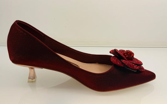 SHORT HEEL SANDAL